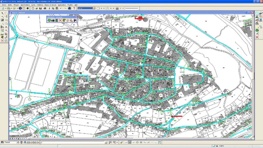 SIG et Geodatabase d'eau potable BPL